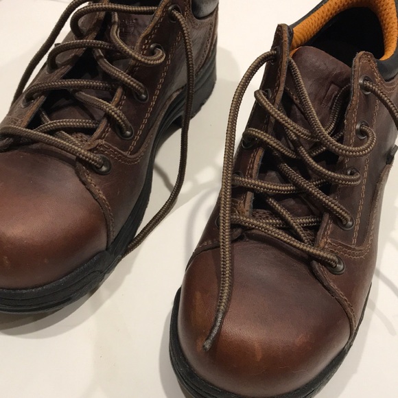 TIMBERLAND pro lace up hiking boot slip resistant - Picture 4 of 8